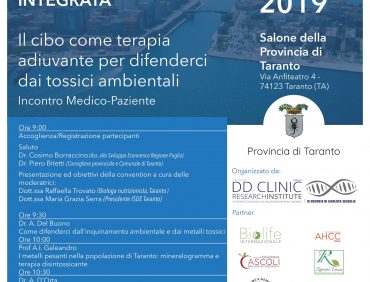 Convegno: Taranto la Città dei veleni: approcci di medicina integrata